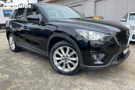 Black 2013 Mazda CX-5 Wagon Grand Tourer (4X4)