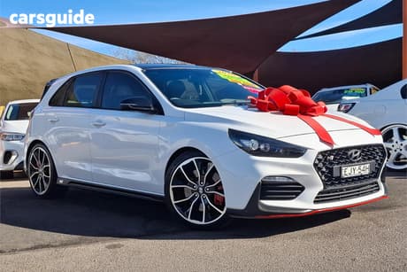 White 2020 Hyundai I30 Hatchback N Performance