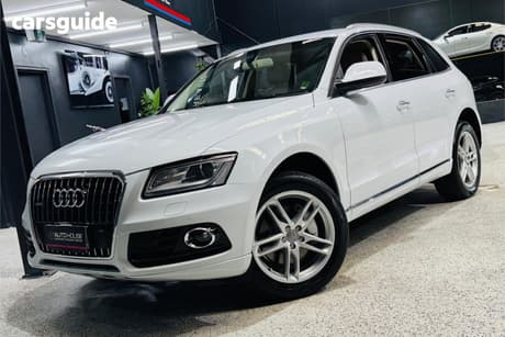 White 2014 Audi Q5 Wagon 3.0 Tdi Quattro