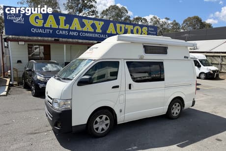 White 2011 Toyota HiAce Van Lwb