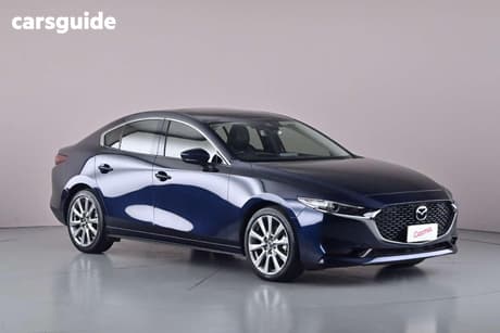 Blue 2019 Mazda 3 Sedan G25 Astina
