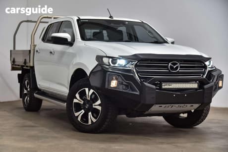White 2022 Mazda BT-50 Dual Cab Chassis Xtr (4X4)