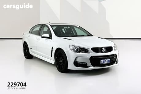 White 2016 Holden Commodore Sedan Ss-V