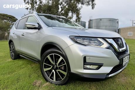 Silver 2022 Nissan X-Trail Wagon Ti (4Wd)