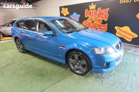 Blue 2012 Holden Commodore Sportswagon Sv6