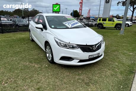White 2017 Holden Astra Sedan Ls