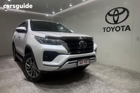 White 2024 Toyota Fortuner Wagon Crusade