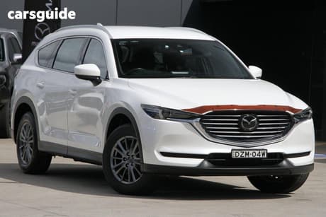 White 2018 Mazda CX-8 Wagon Sport (Fwd)