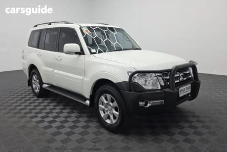 White 2021 Mitsubishi Pajero Wagon Glx (4X4) 7 Seat