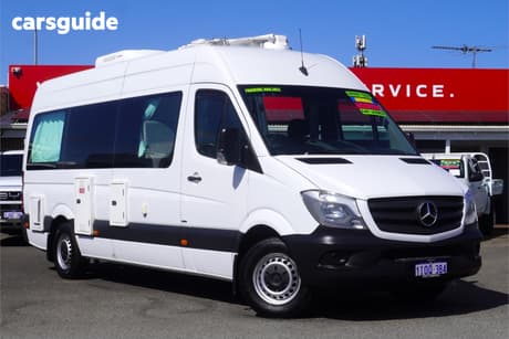 White 2017 Mercedes-Benz Sprinter Van 313Cdi Lwb Hi Roof