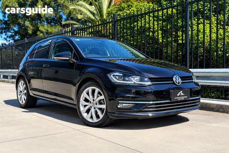 Black 2017 Volkswagen Golf Hatchback 110 Tsi Highline