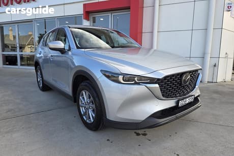 Silver 2022 Mazda CX-5 Wagon Maxx (Fwd)