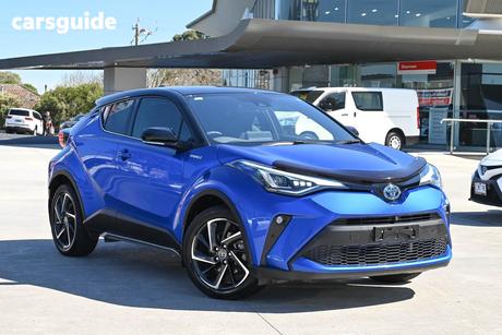 Blue 2021 Toyota C-HR Wagon Koba (2Wd) Hybrid