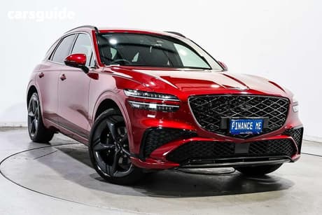 Red 2024 Genesis GV70 Wagon 2.5T Awd Signature Sport