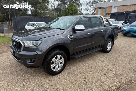 Grey 2021 Ford Ranger Double Cab Pick Up Xlt 3.2 (4X4)