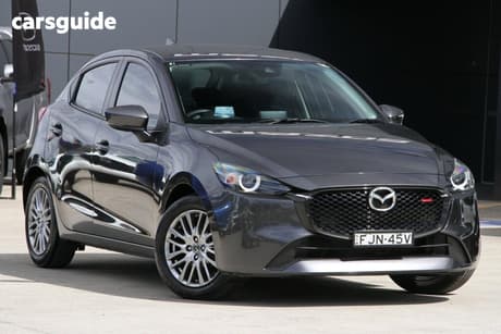 Grey 2024 Mazda 2 Hatchback G15 Evolve