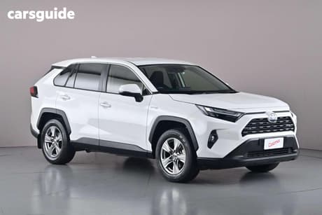 White 2022 Toyota RAV4 Wagon Gx (2Wd) Hybrid