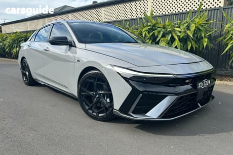 Grey 2023 Hyundai I30 Sedan N Line