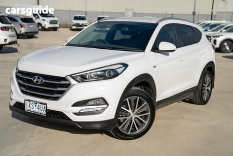 White 2016 Hyundai Tucson Wagon Active (Fwd)