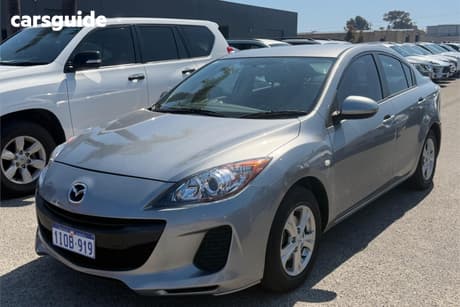 Silver 2011 Mazda 3 Sedan Neo