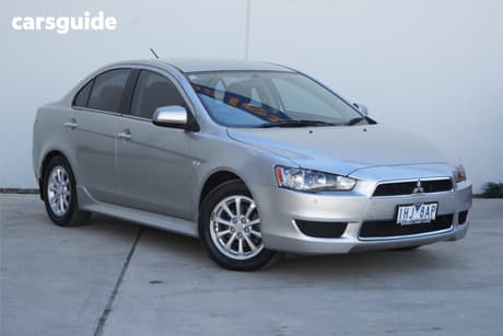 Silver 2012 Mitsubishi Lancer Sedan Lx