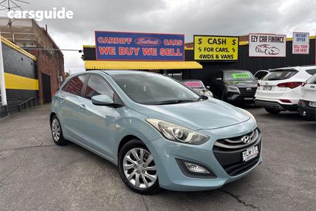 Blue 2013 Hyundai I30 Hatchback Active
