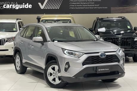Silver 2020 Toyota RAV4 Wagon Gx Awd Hybrid (Nav)