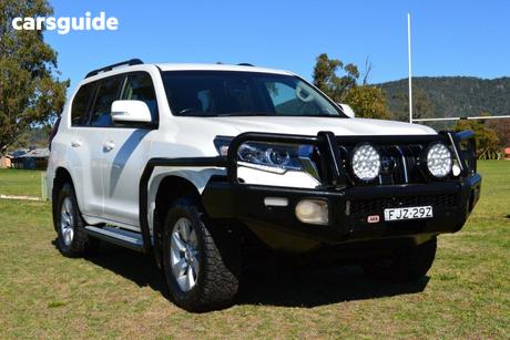 White 2021 Toyota Landcruiser Prado Wagon Gxl