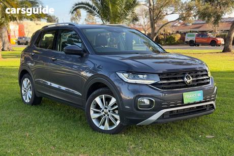 Grey 2023 Volkswagen T-Cross Wagon 85Tfsi Style (Restricted Feat)