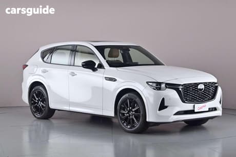 White 2023 Mazda CX-60 Wagon P50E Azami Phev