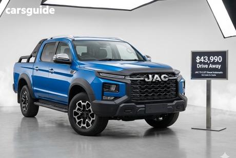 Blue 2026 JAC T9 Dual Cab Pick-up Haven (4X4)