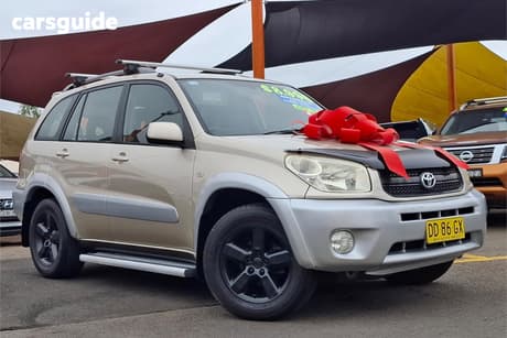 Gold 2004 Toyota RAV4 Wagon Cruiser (4X4)