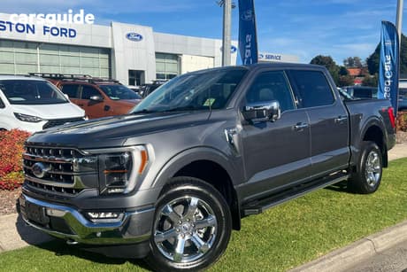 Grey 2024 Ford F150 Double Cab Pick Up Lariat Swb (4Wd)