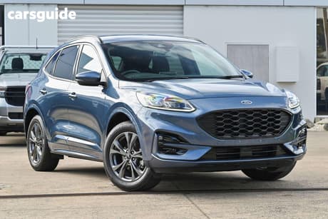 Blue 2023 Ford Escape Wagon St-Line (Awd)