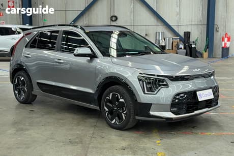 Grey 2023 Kia Niro Wagon Ev Gt-Line Body C Pillar