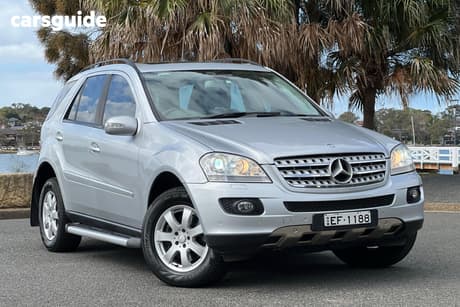 Silver 2008 Mercedes-Benz ML SUV 280CDI (4X4) W164 08 UPGRADE