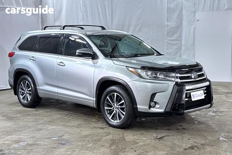 Silver 2018 Toyota Kluger Wagon Gxl (4X4)