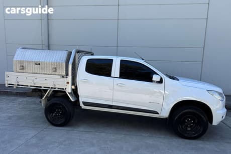 White 2015 Holden Colorado Crew Cab Pickup Lt (4X2)