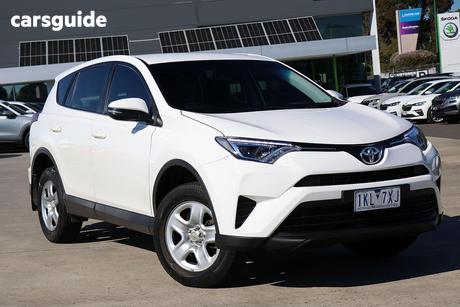 White 2017 Toyota RAV4 Wagon Gx (2Wd)