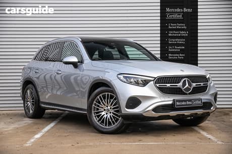 Silver 2025 Mercedes-Benz GLC200 Wagon 4Matic