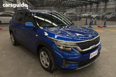 Blue 2020 Kia Seltos Wagon S (Fwd) With Safety Pack