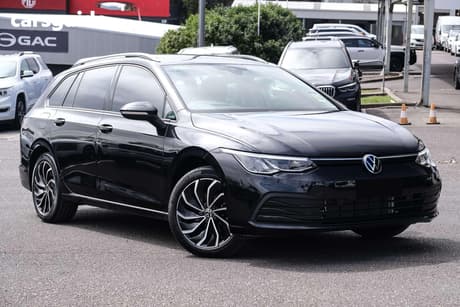 Black 2022 Volkswagen Golf Wagon 110Tsi Life