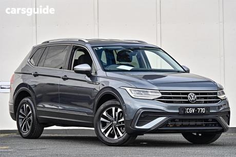 Grey 2022 Volkswagen Tiguan Wagon Allspace 162Tsi Adventure