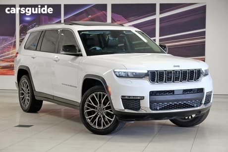 White 2022 Jeep Grand Cherokee L Wagon Limited 7 Seat (4X4)