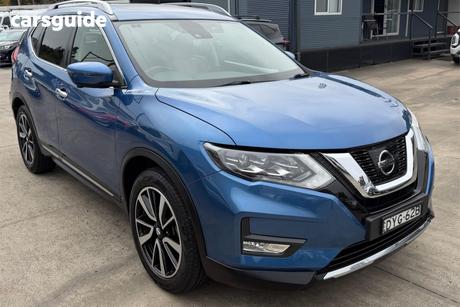 Blue 2018 Nissan X-Trail Wagon Ti (4Wd)