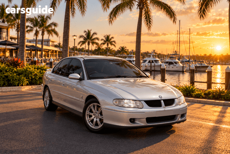Silver 2002 Holden Commodore Sedan Equipe