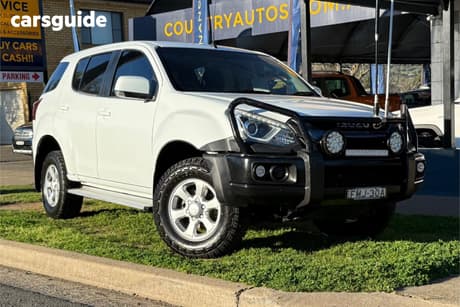 White 2020 Isuzu MU-X Wagon Ls-M (4X4)