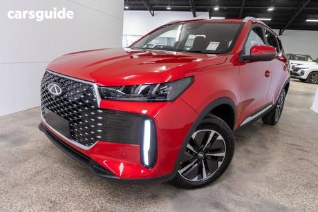 Red 2026 Chery Tiggo 4 Wagon Urban Hev