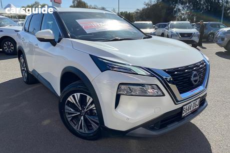 White 2024 Nissan X-Trail Wagon St-L (4Wd) 7 Seat