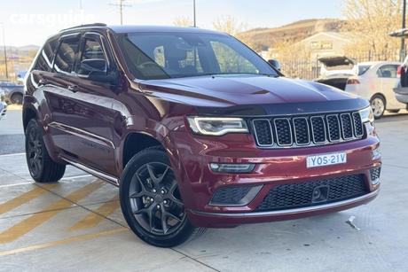 Red 2020 Jeep Grand Cherokee Wagon S-Limited